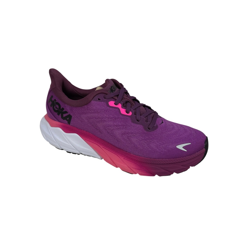 Hoka Arahi 6 Womens Running Shoes Size 9 B Grape Wine Beauty Berry 1123195 GWBY - Picture 12 of 13